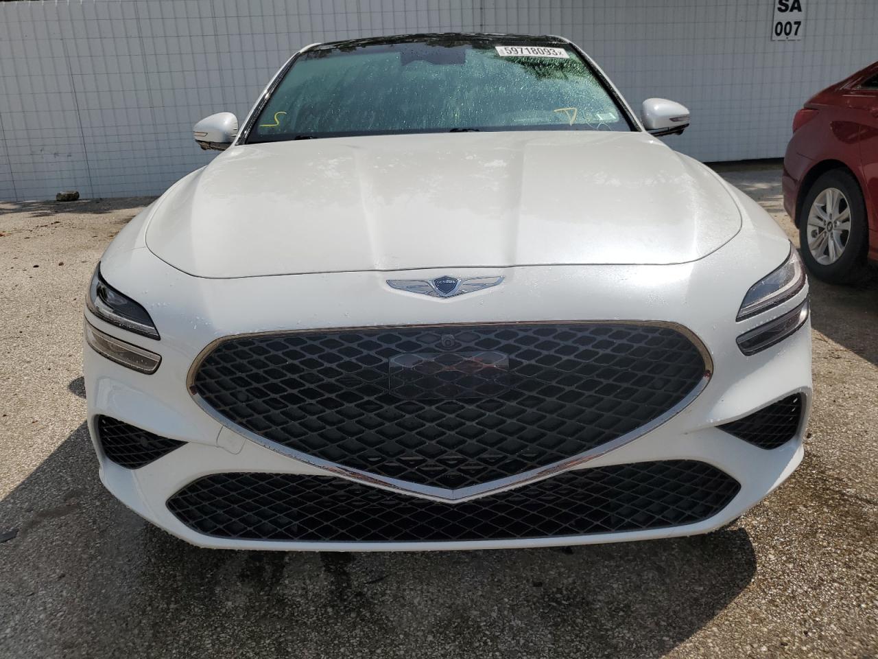 2022 Genesis G70 Base VIN: KMTG54TE6NU087273 Lot: 59718093