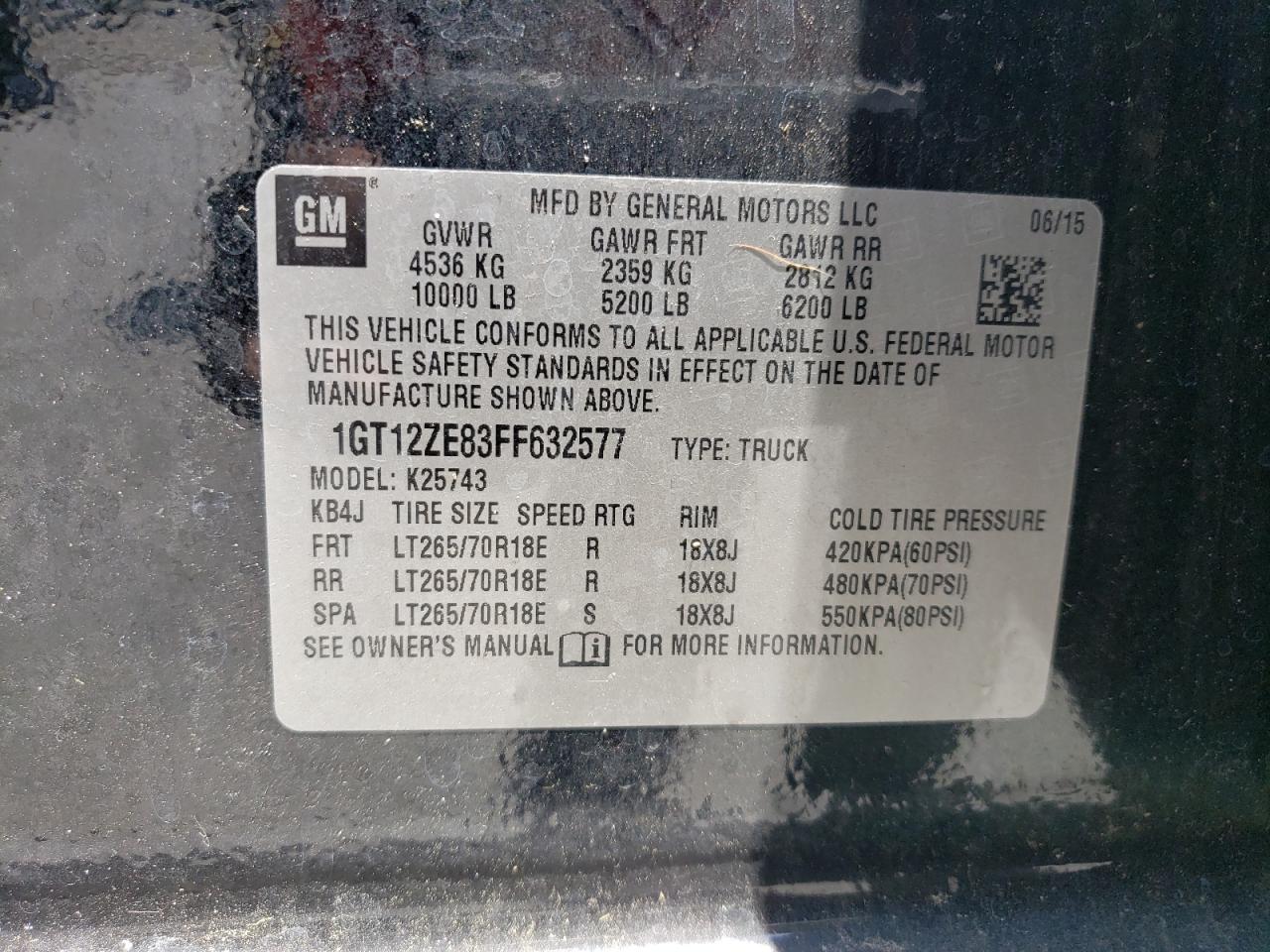 2015 GMC Sierra - Image 12