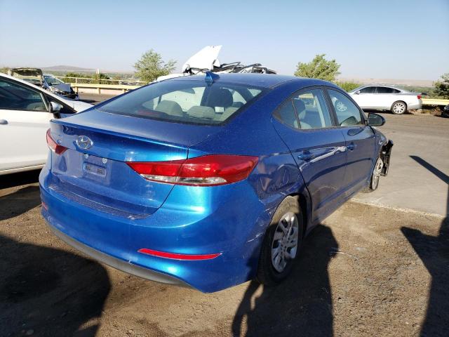  HYUNDAI ELANTRA 2018 Синій