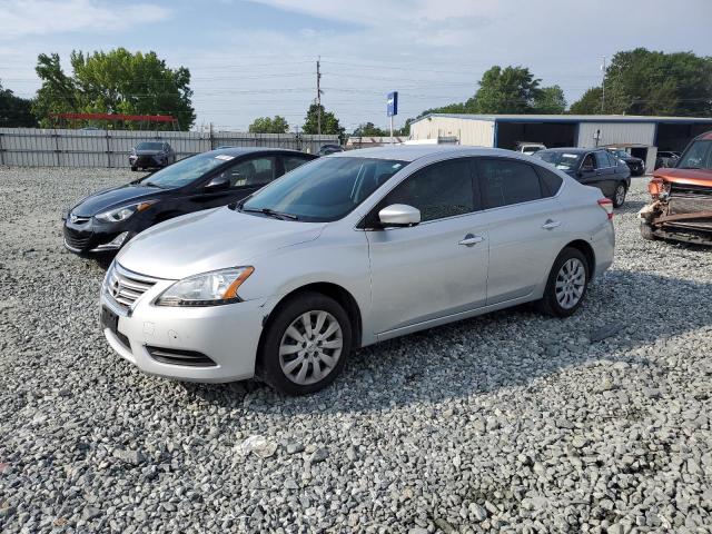  NISSAN SENTRA 2015 Сріблястий