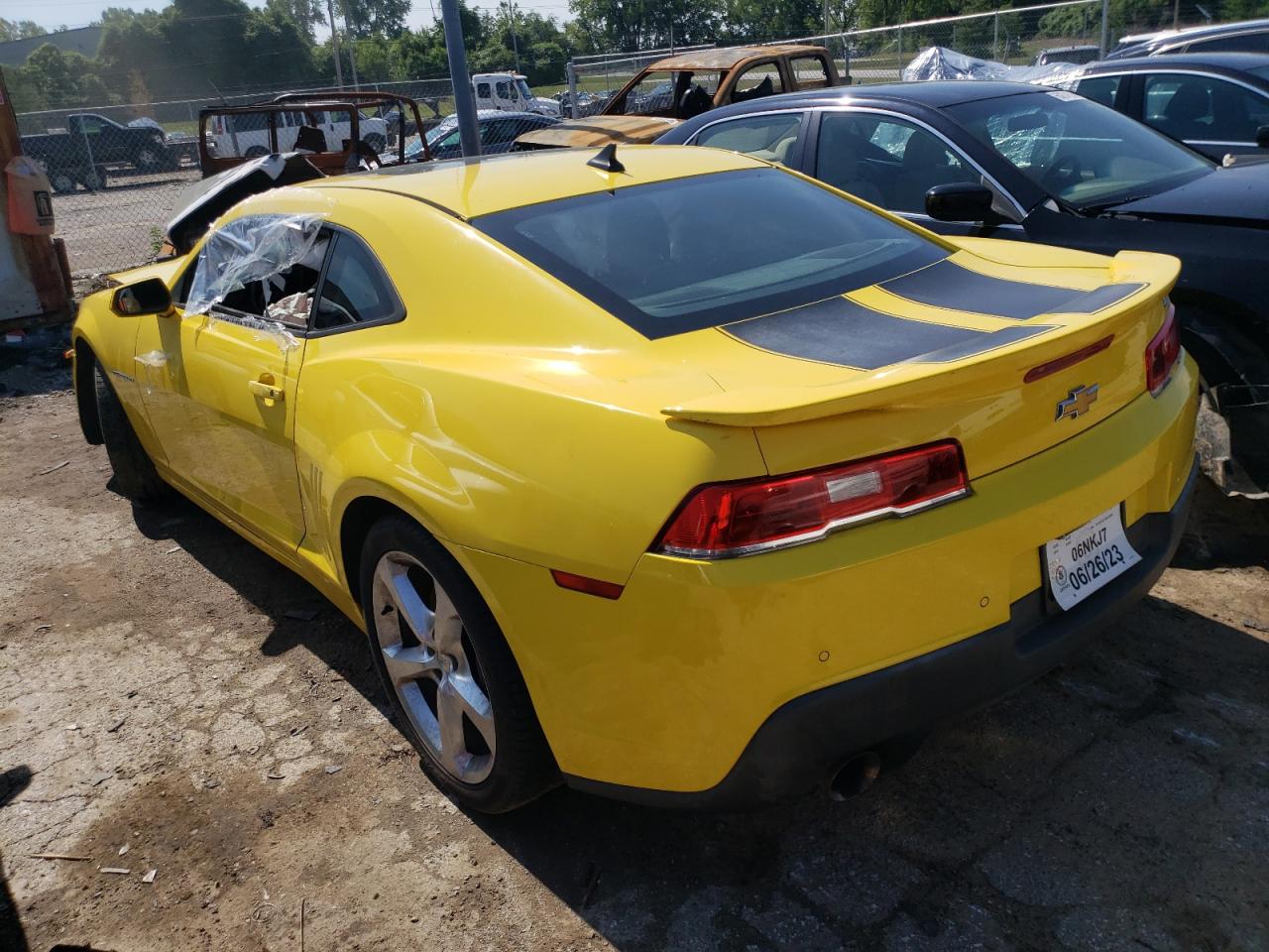 2G1FK1EJ1E9213654 2014 Chevrolet Camaro 2Ss