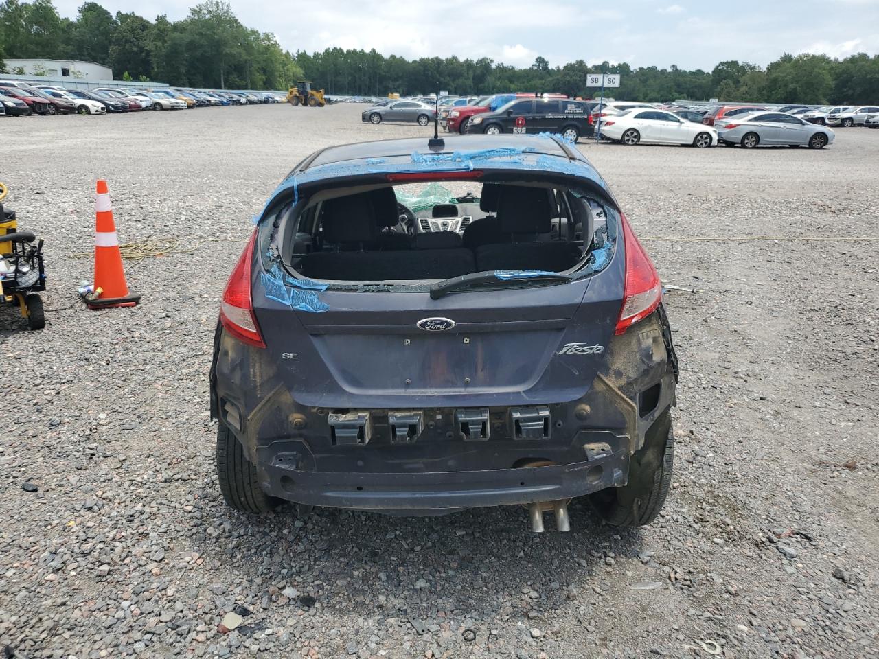 2013 Ford Fiesta Se VIN: 3FADP4EJXDM110004 Lot: 61329233