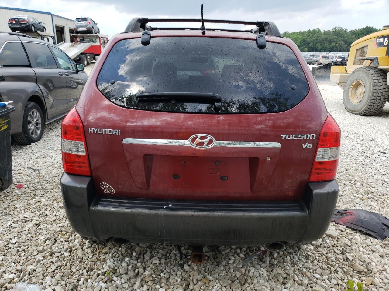 2007 Hyundai Tucson Se VIN: KM8JN12D37U609805 Lot: 55510544