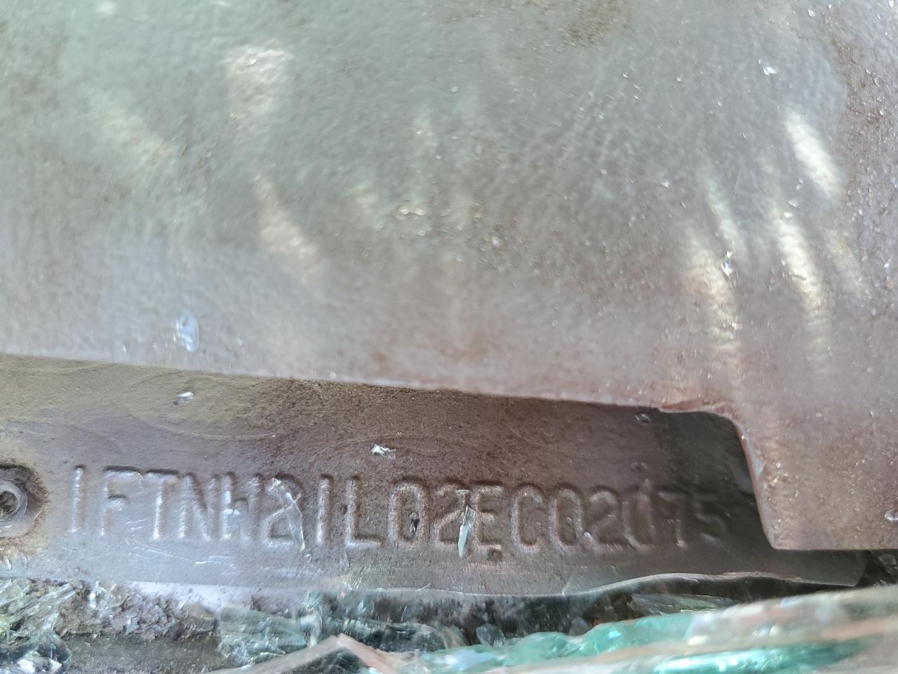 2002 Ford F250 Super Duty VIN: 1FTNW21L02EC02075 Lot: 58703683