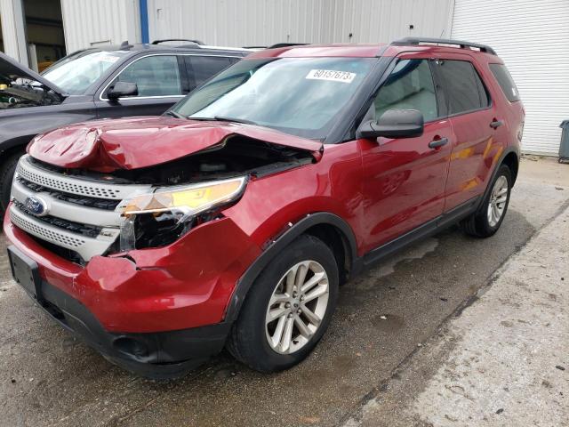  FORD EXPLORER 2015 Czerwony