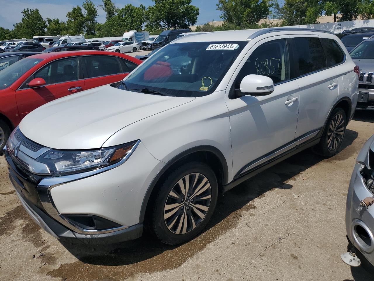 2019 Mitsubishi Outlander Se VIN: JA4AZ3A35KZ020659 Lot: 61513943