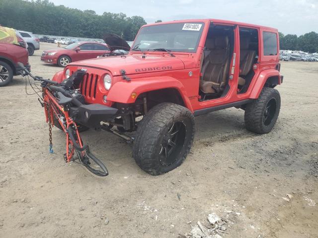 Паркетники JEEP WRANGLER 2016 Червоний