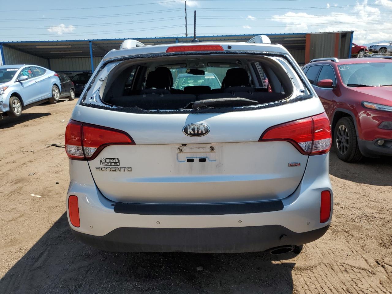 2014 Kia Sorento Lx VIN: 5XYKTDA7XEG456740 Lot: 61163243