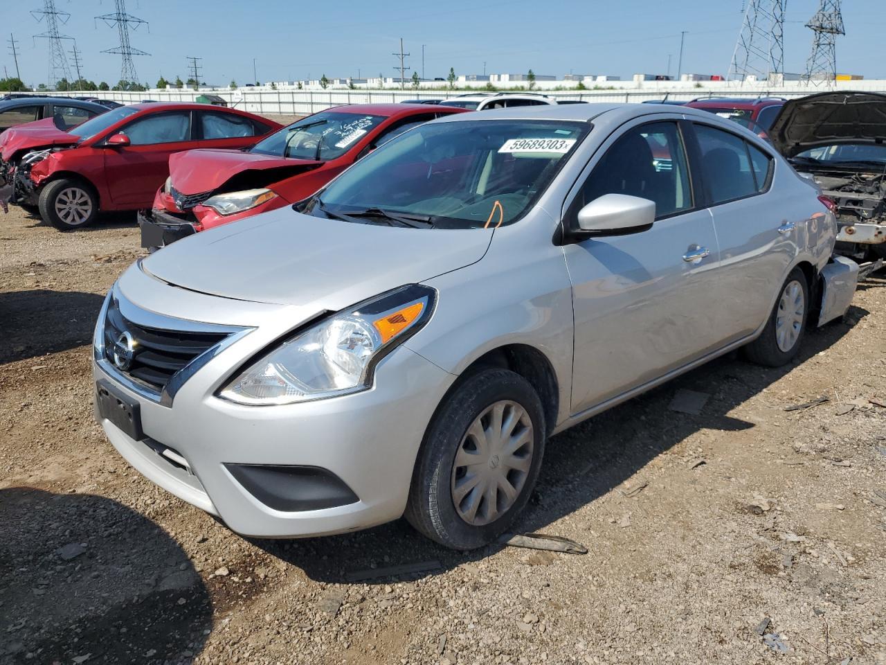 3N1CN7AP5HL858505 2017 Nissan Versa S