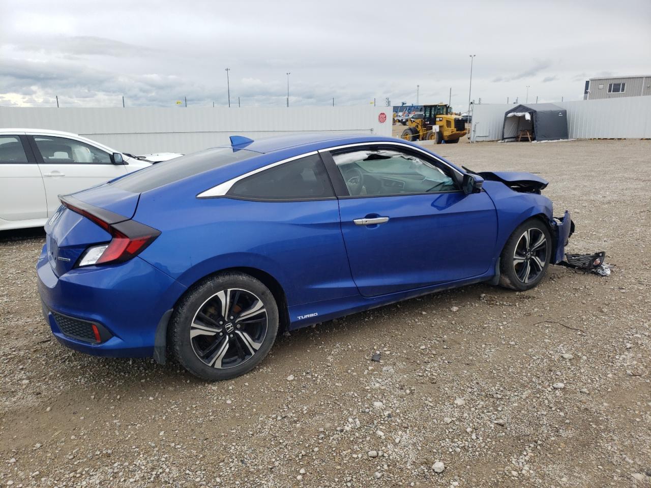 2018 Honda Civic Touring blue null gas 2HGFC3B94JH451638 photo #4