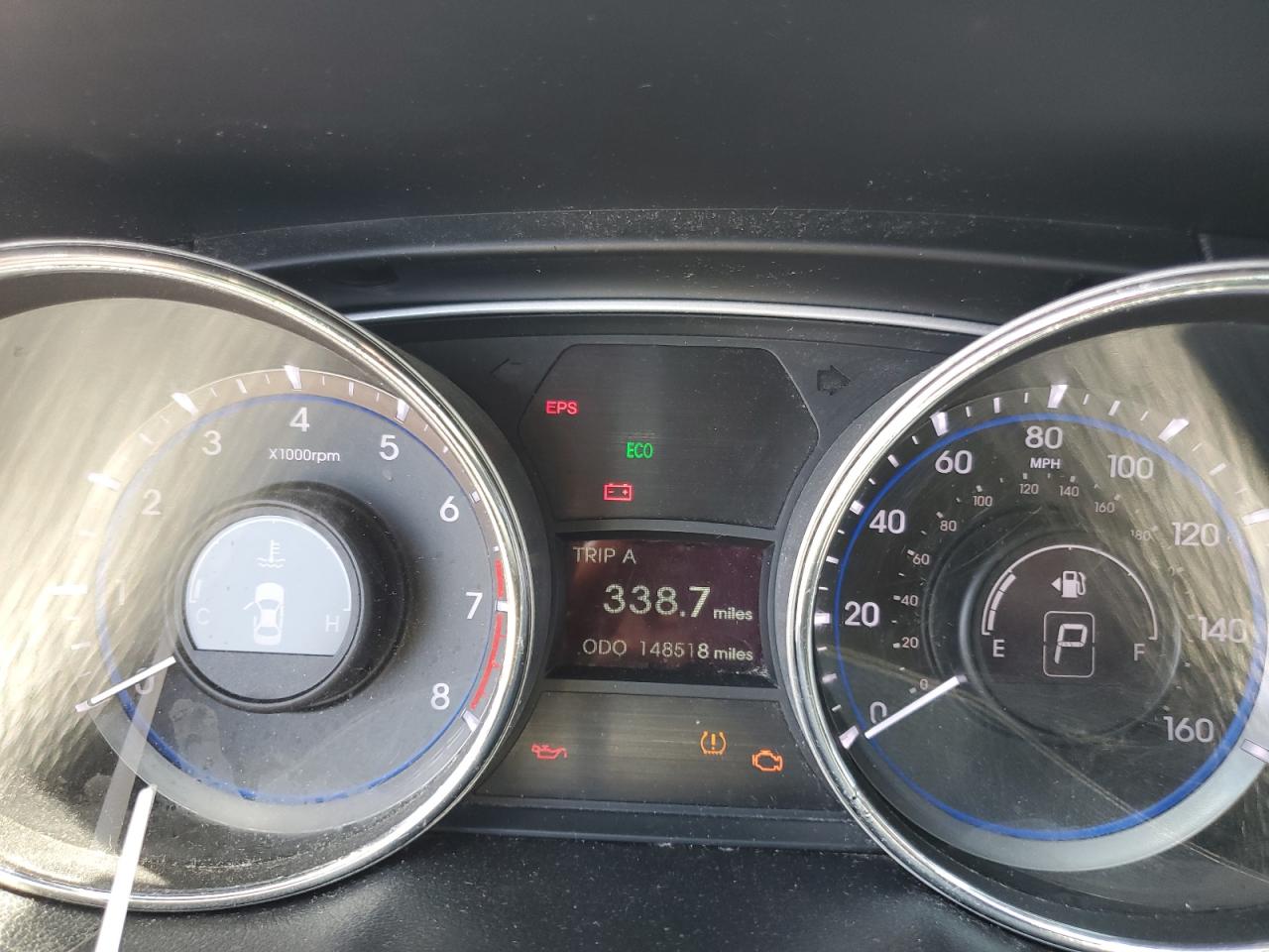 2013 Hyundai Sonata Gls VIN: 5NPEB4AC3DH793156 Lot: 56640293