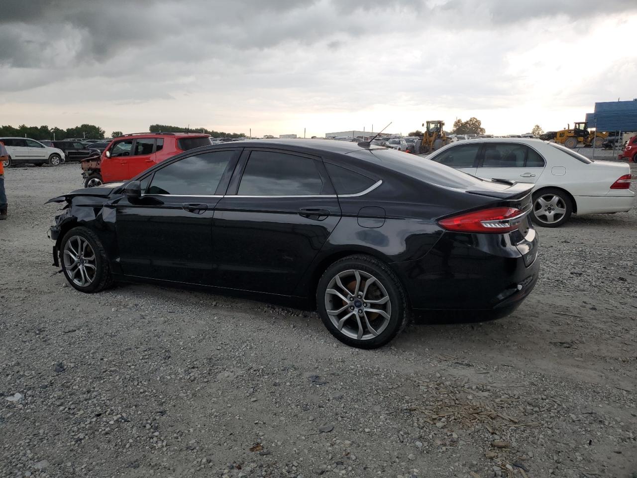 2017 Ford Fusion Se VIN: 3FA6P0HD9HR186670 Lot: 59832113