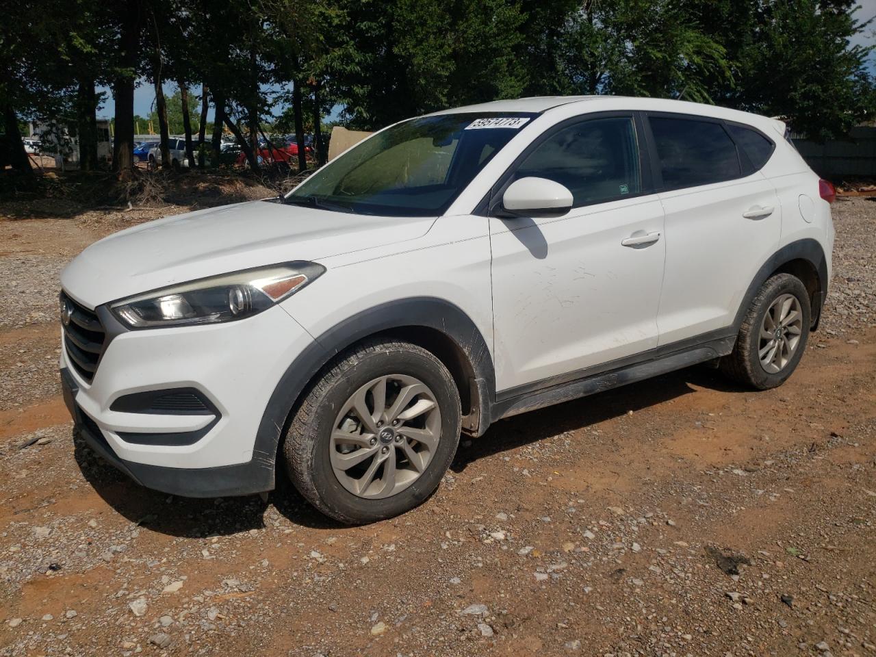 2016 Hyundai Tucson Se VIN: KM8J23A4XGU107122 Lot: 59574773