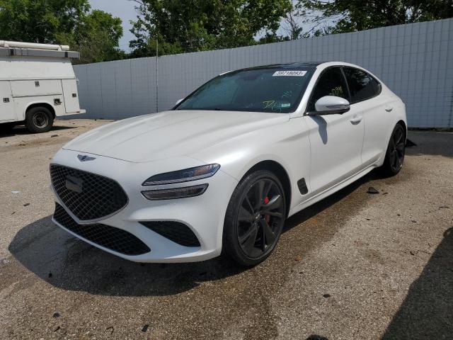 2022 Genesis G70 Base იყიდება Bridgeton-ში, MO - Side