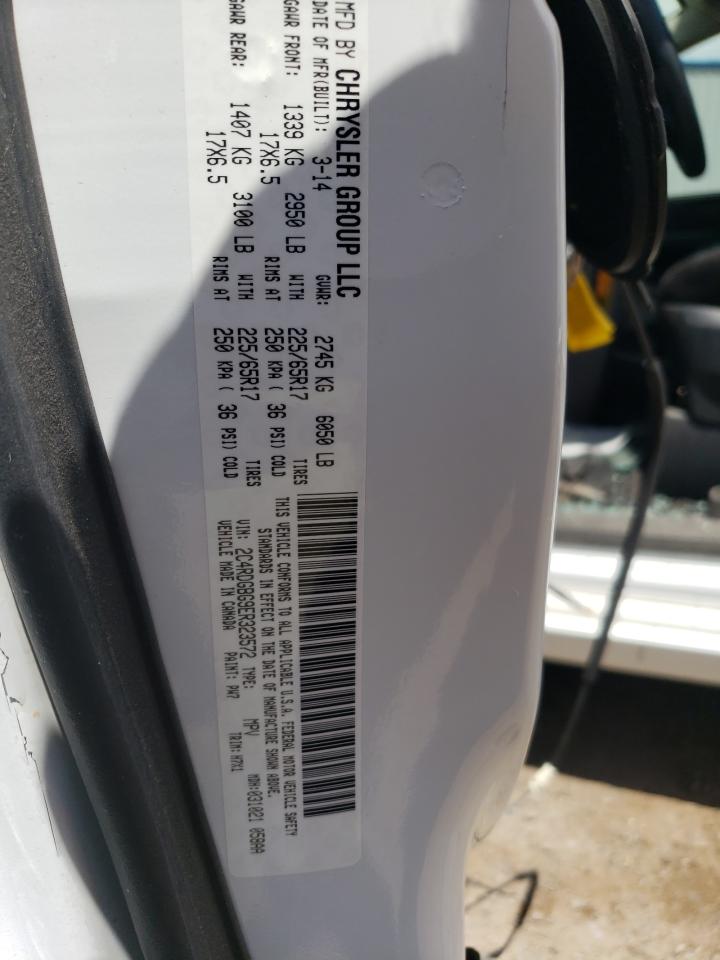 2C4RDGBG9ER323572 2014 Dodge Grand Caravan Se