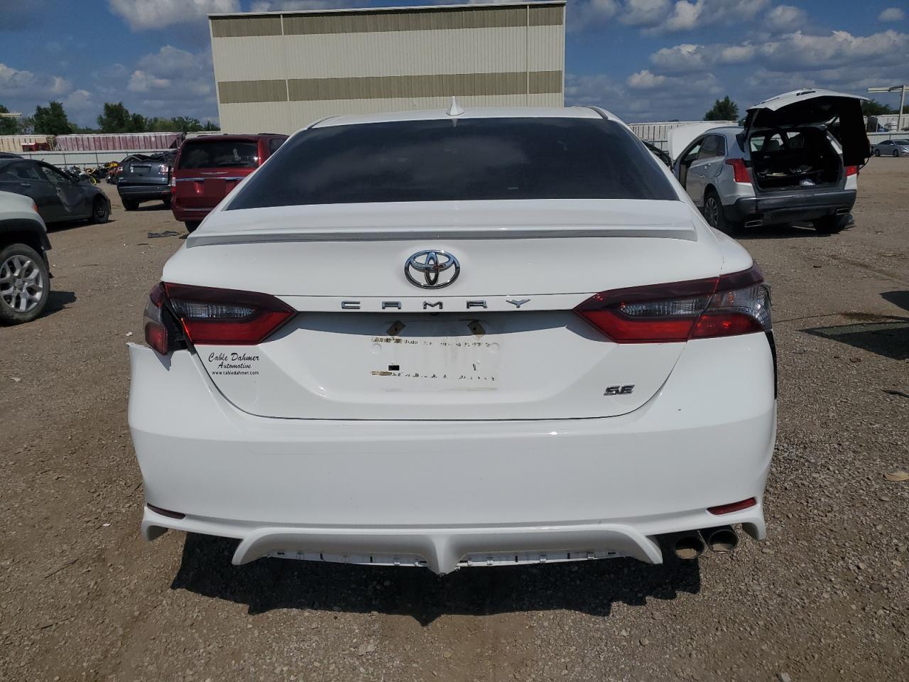 2021 Toyota Camry Se VIN: 4T1G11AK6MU456743 Lot: 71909124