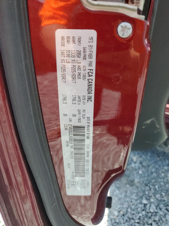 2018 Dodge Grand Caravan Gt VIN: 2C4RDGEG3JR328918 Lot: 62242883