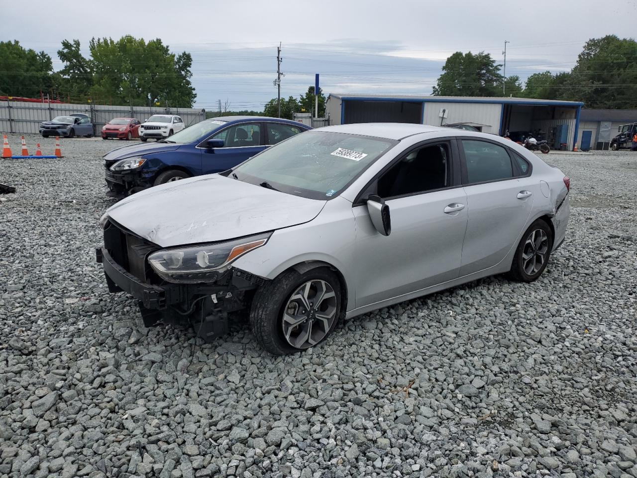 2019 Kia Forte Fe VIN: 3KPF24AD8KE048417 Lot: 59389773