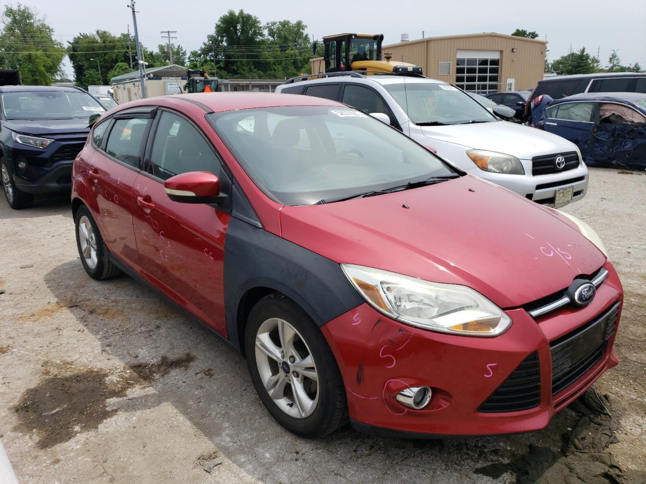 2012 Ford Focus Se VIN: 1FAHP3K24CL347077 Lot: 58578563