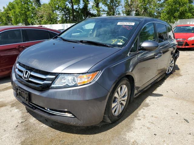 2016 Honda Odyssey Exl за продажба в Bridgeton, MO - Side