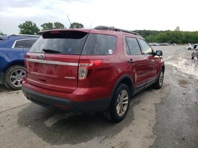  FORD EXPLORER 2015 Czerwony