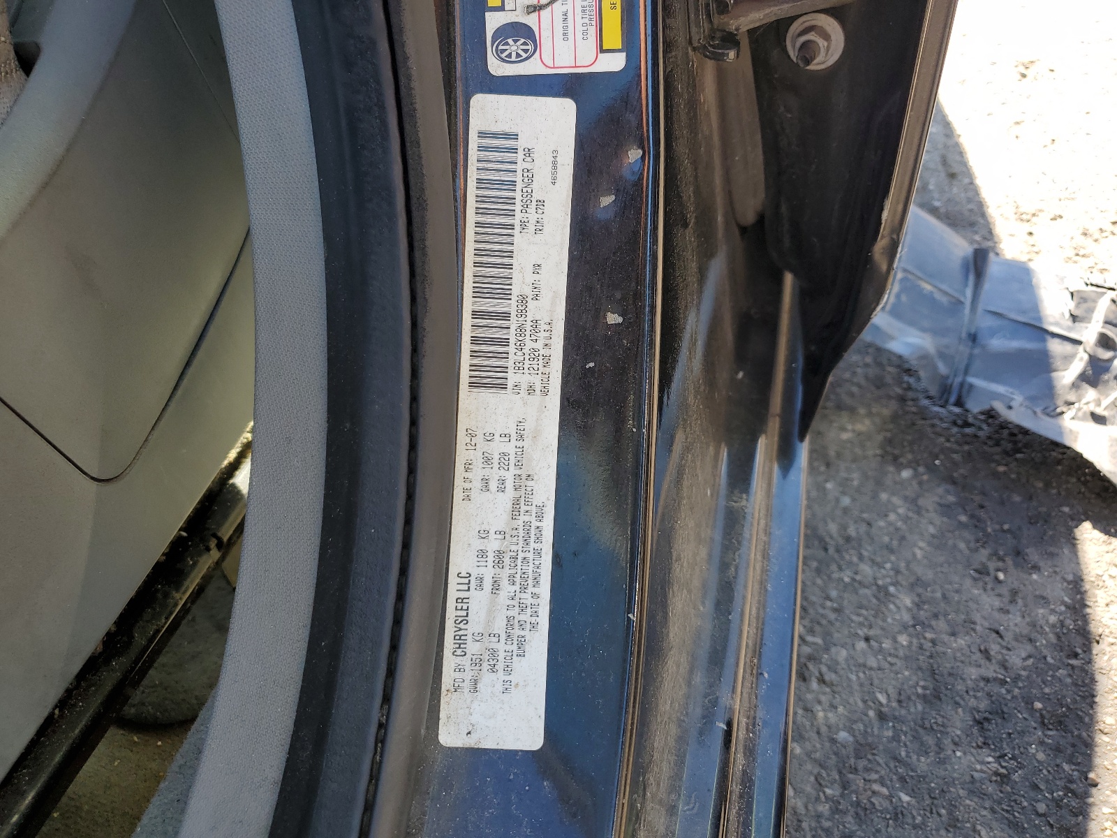 1B3LC46K88N198380 2008 Dodge Avenger Se