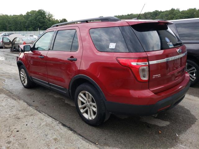  FORD EXPLORER 2015 Czerwony