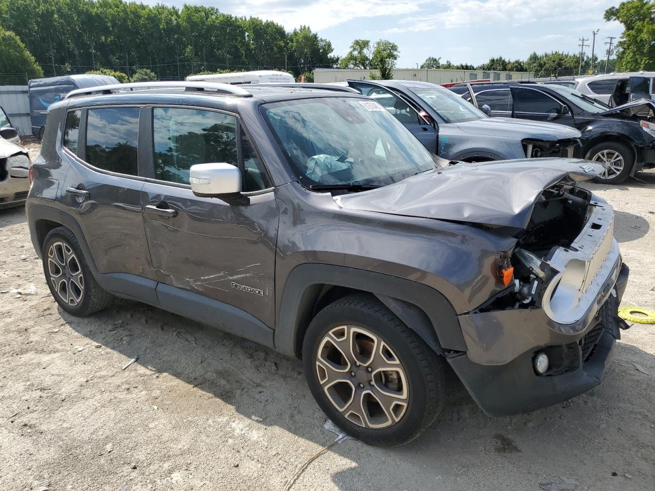 2018 Jeep Renegade Limited VIN: ZACCJADB7JPH12741 Lot: 61870483