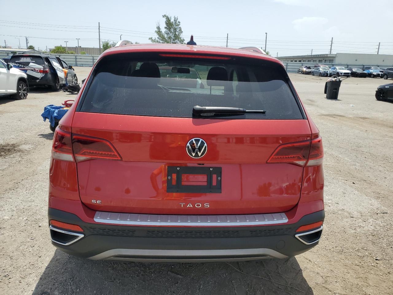 2022 Volkswagen Taos Se VIN: 3VVTX7B24NM063981 Lot: 57336743