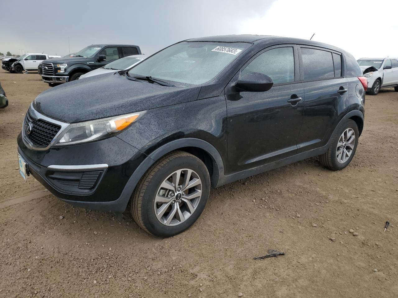 2014 Kia Sportage Lx VIN: KNDPBCAC1E7581848 Lot: 60857683