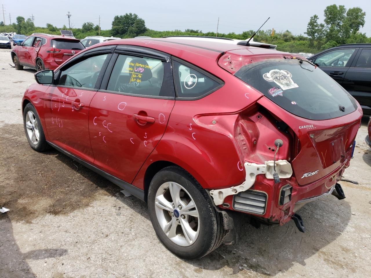 2012 Ford Focus Se VIN: 1FAHP3K24CL347077 Lot: 58578563