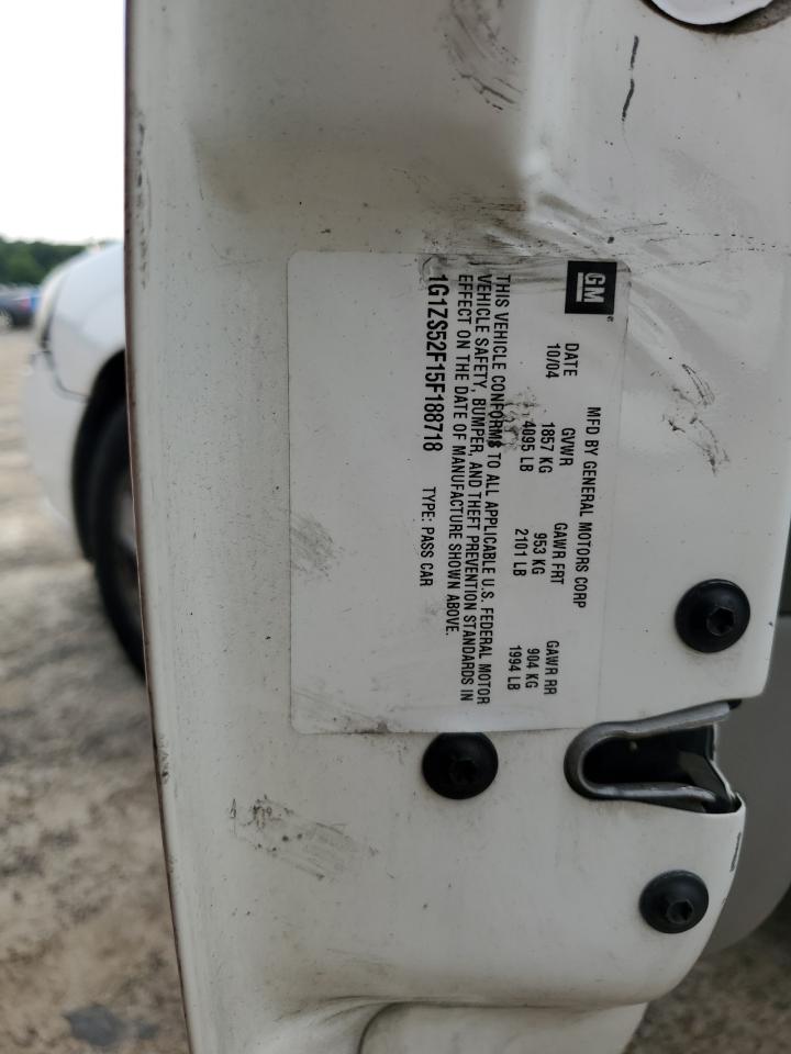 2005 Chevrolet Malibu VIN: 1G1ZS52F15F188718 Lot: 53341084