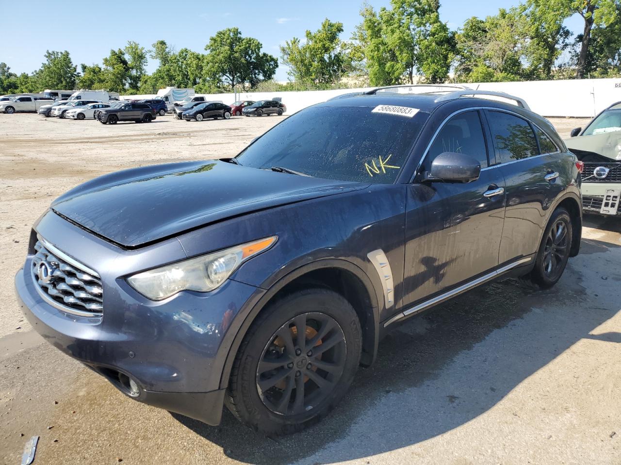 2011 Infiniti Fx35 VIN: JN8AS1MW4BM141995 Lot: 58680883