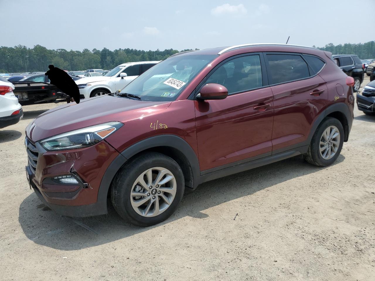 2016 Hyundai Tucson Limited for Sale in Gaston, SC - Rear End