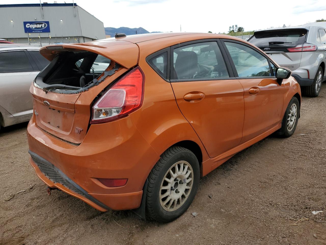 2019 Ford Fiesta St VIN: 3FADP4GX6KM144763 Lot: 61905693