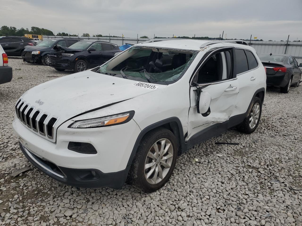 2017 Jeep Cherokee Limited VIN: 1C4PJLDS7HW560308 Lot: 60572413