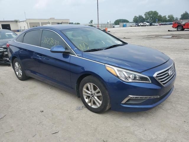  HYUNDAI SONATA 2015 Blue