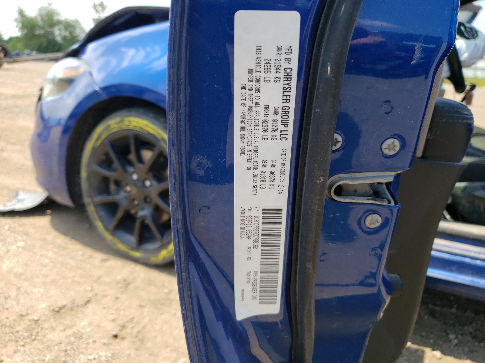 1C3CDFBB7ED768162 2014 Dodge Dart Sxt