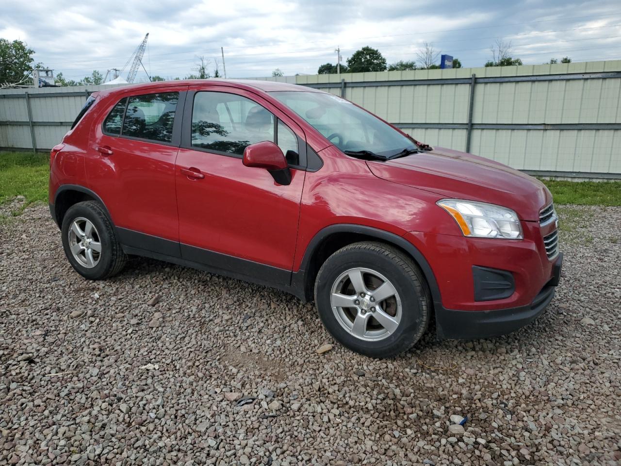 2015 Chevrolet Trax 1Ls VIN: KL7CJPSB7FB261654 Lot: 61090674