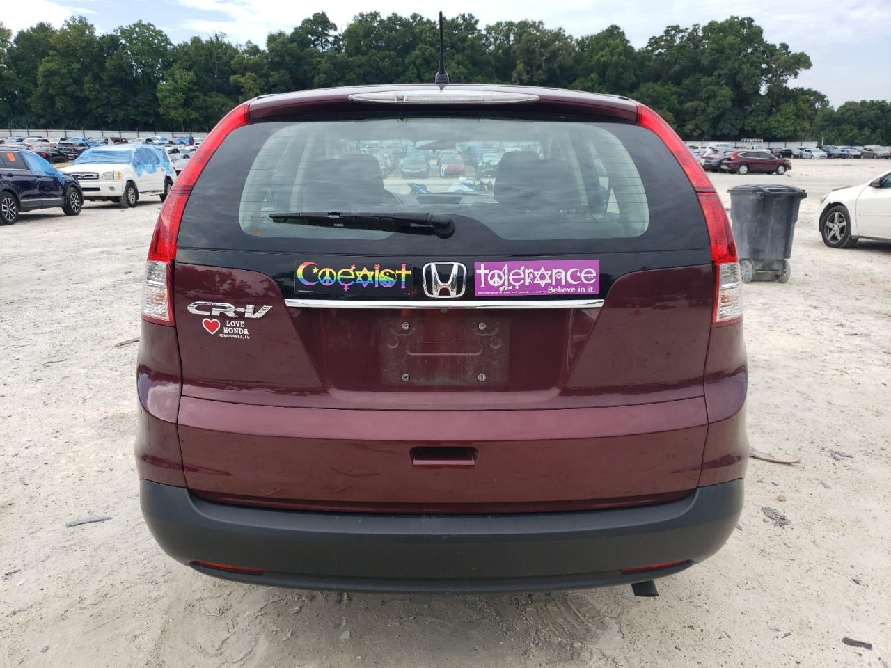 2013 Honda Cr-V Lx VIN: 5J6RM3H36DL026774 Lot: 64690214