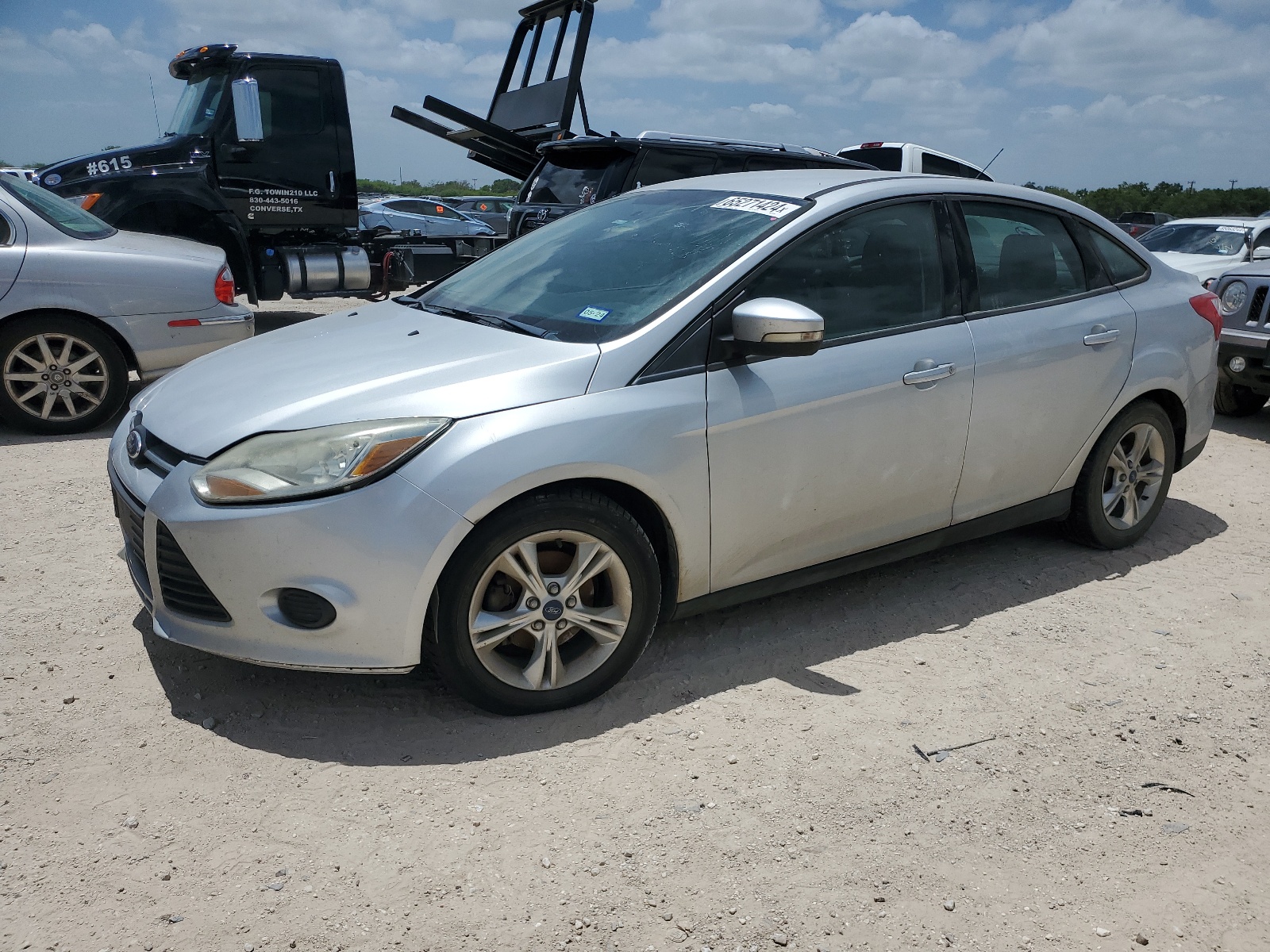 2014 Ford Focus Se vin: 1FADP3F27EL257157