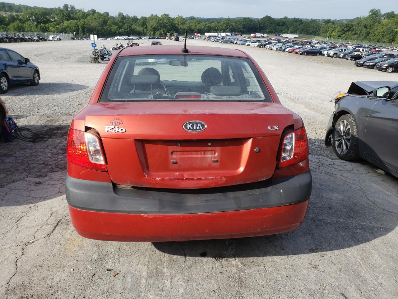 2009 Kia Rio Base VIN: KNADE223196560297 Lot: 65328764