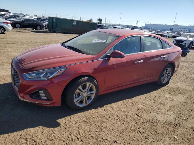  HYUNDAI SONATA 2019 Czerwony