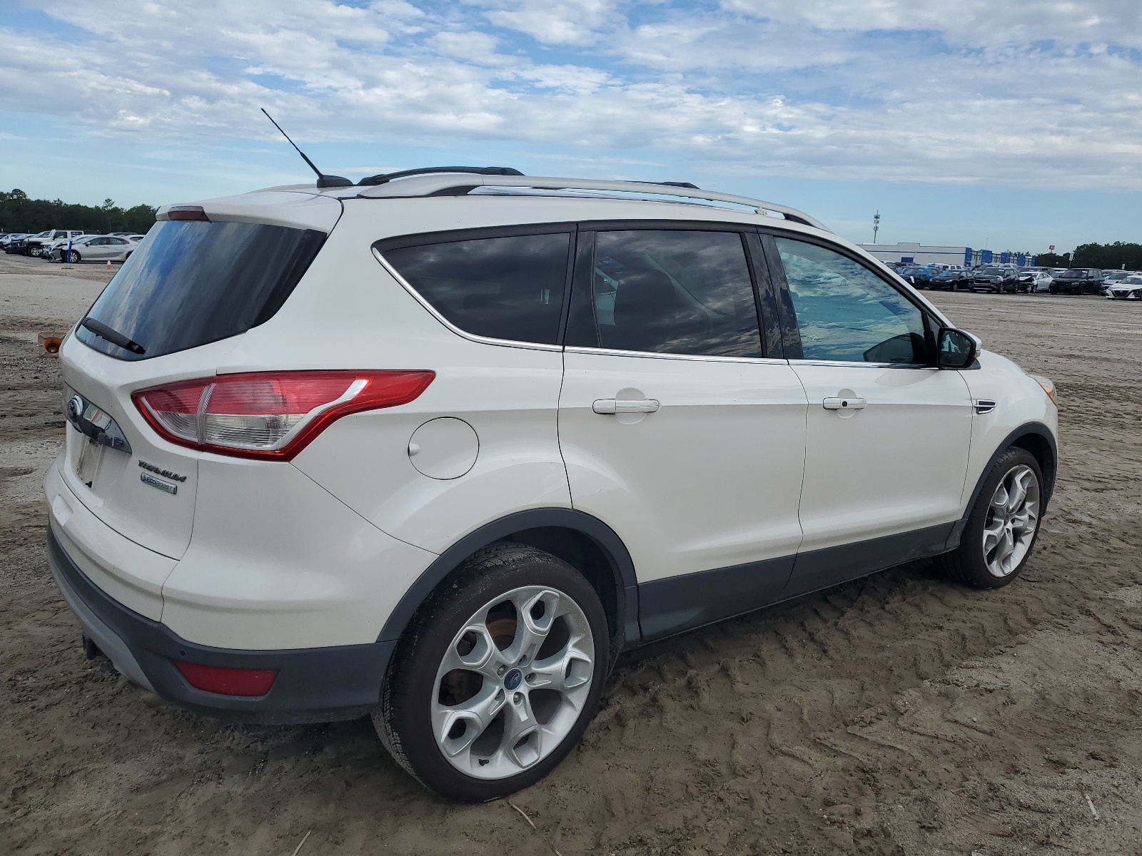 2014 Ford Escape Titanium vin: 1FMCU0JX2EUA93046