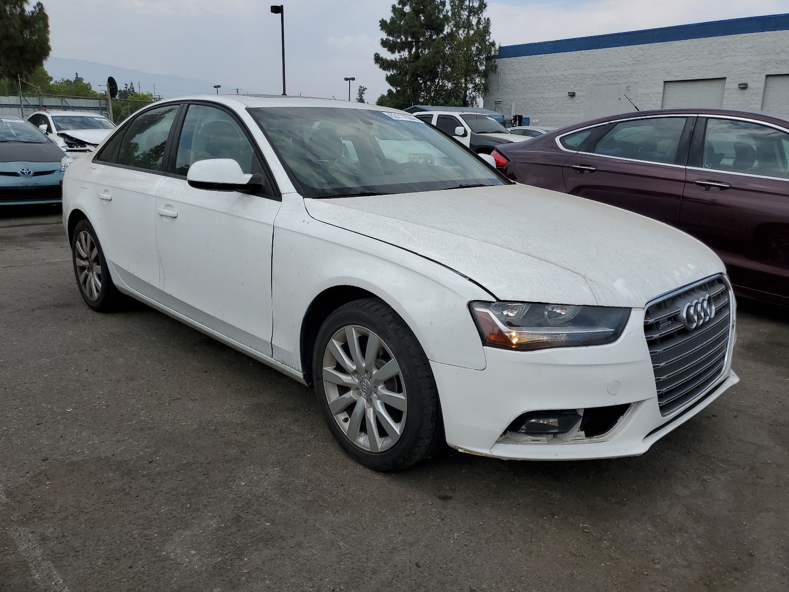 2013 Audi A4 Premium vin: WAUBFAFL8DN019500