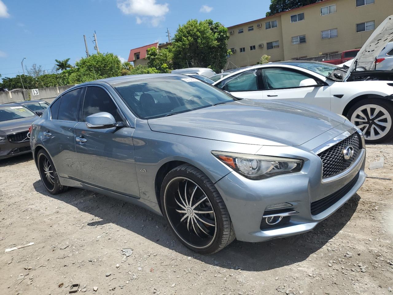 2016 Infiniti Q50 Base VIN: JN1CV7AP5GM201854 Lot: 63192584