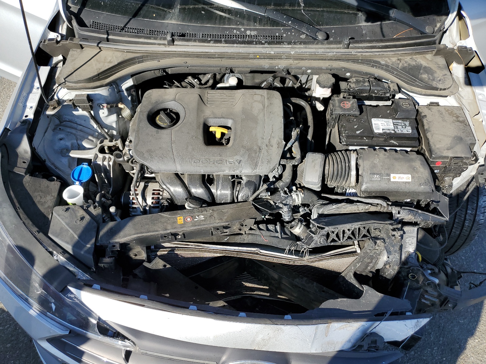 KMHD84LF5KU783020 2019 Hyundai Elantra Sel