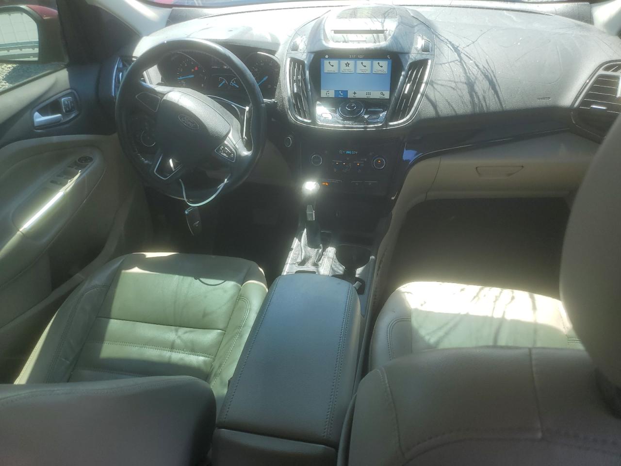 2017 Ford Escape Titanium VIN: 1FMCU0J96HUE43428 Lot: 61313884