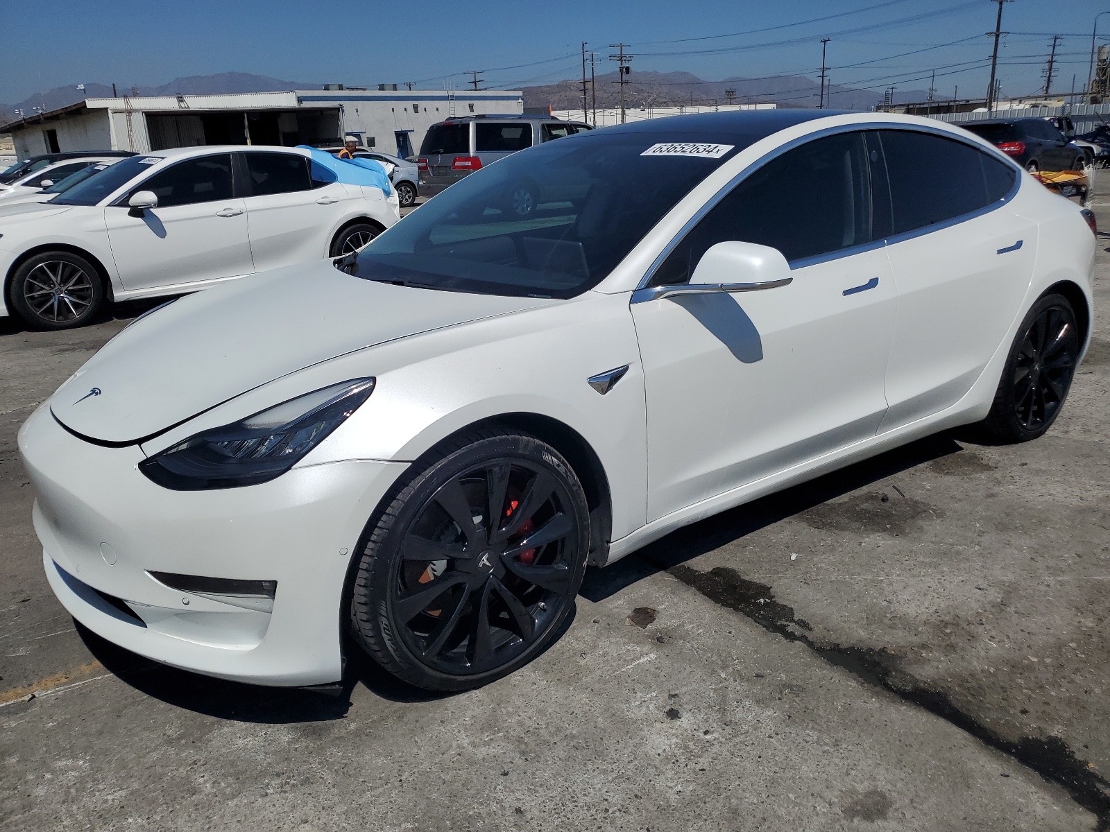 2019 Tesla Model 3 vin: 5YJ3E1EB0KF237865