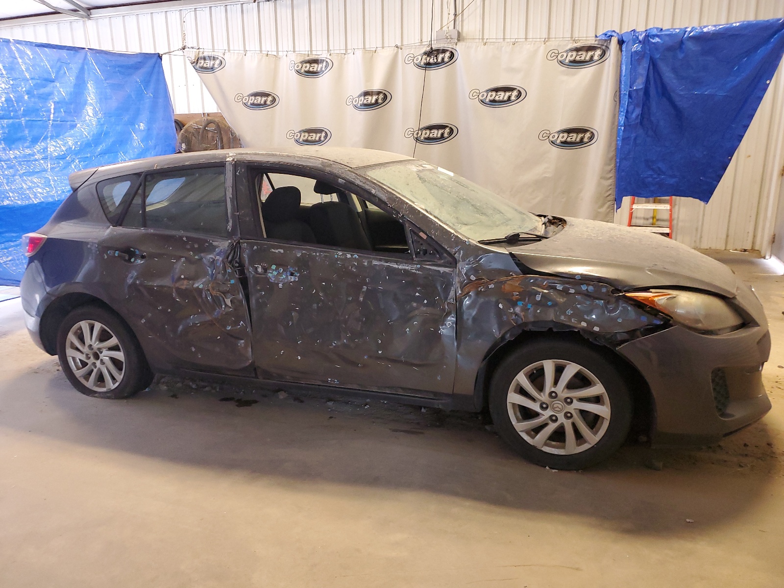 2012 Mazda 3 I vin: JM1BL1L70C1659094